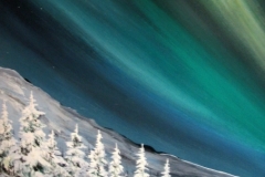 Nordlicht-blau-grün-acryl