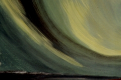 Nordlicht-grün-grün