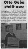 Otto Guba stellt aus_