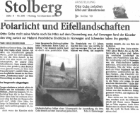 Polarlicht und Eifel Stolberger Zeitung_