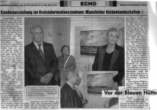 Sonderausstellung im Kreisinformationszentrum_